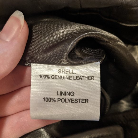 Bagatelle Gray Leather Crocodile Skirt - Picture 5 of 8